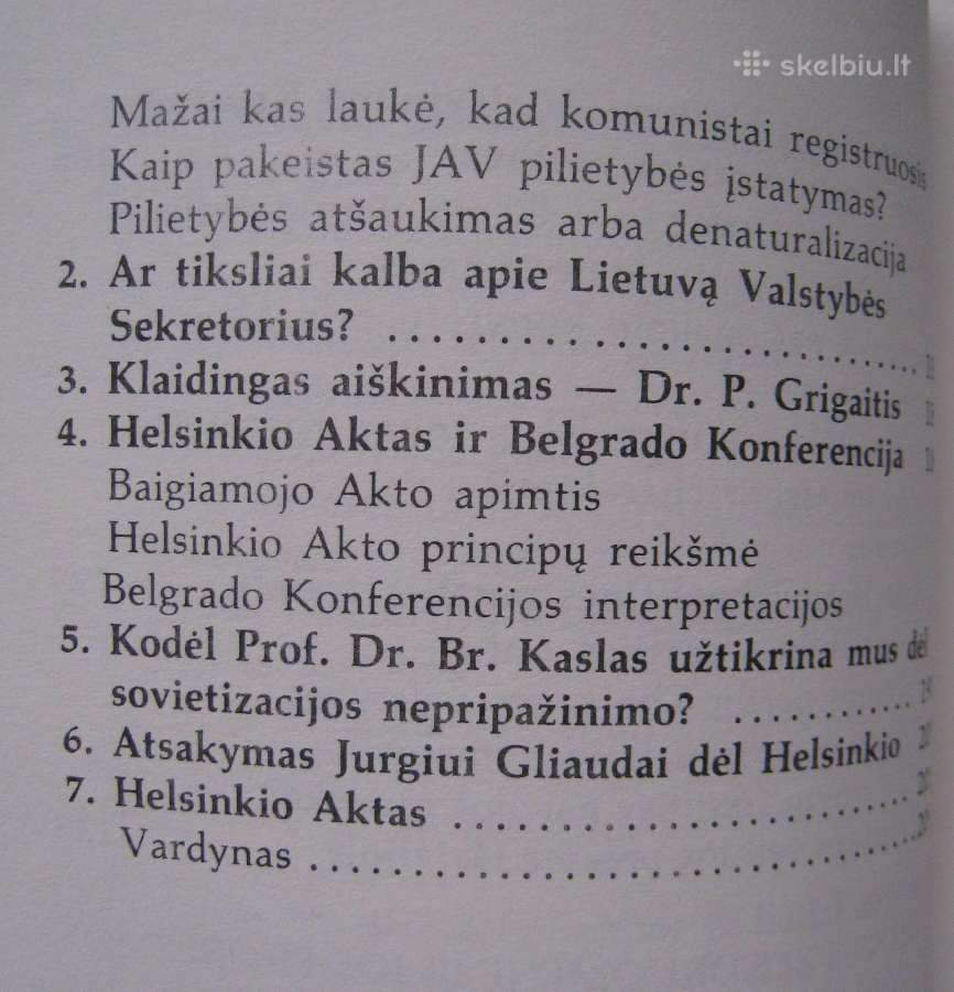 *Dr. Kazys Šidlauskas Svarstybos - nuotraukos Nr. 6