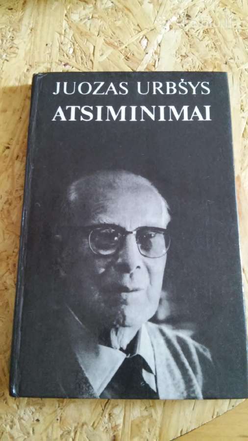 Juozas Urbšys. Atsiminimai