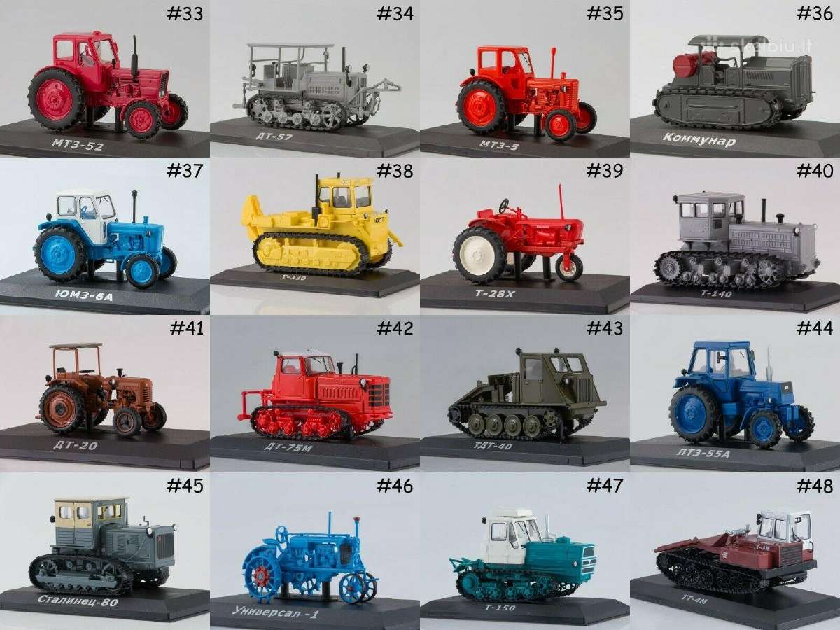 Traktoriai 1/43 - nuotraukos Nr. 3