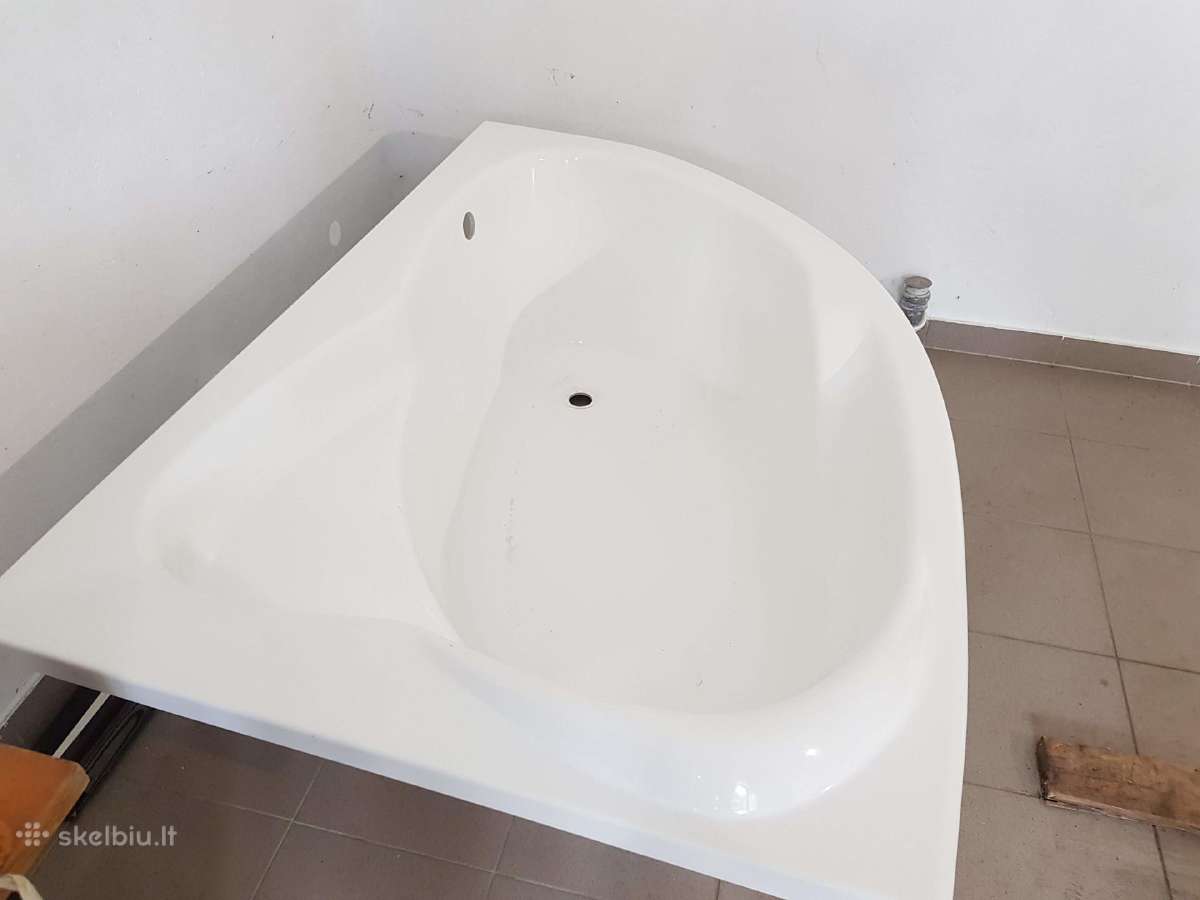 Nauja akmens masės vonia 1500x1000 - nuotraukos Nr. 2