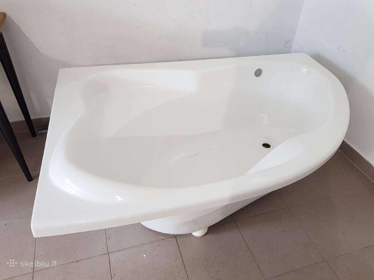 Nauja akmens masės vonia 1500x1000 - nuotraukos Nr. 6