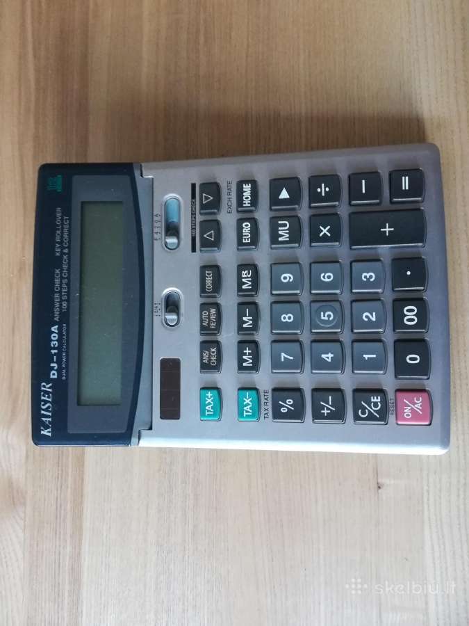 Parduodu skaičiavimo mašinėles