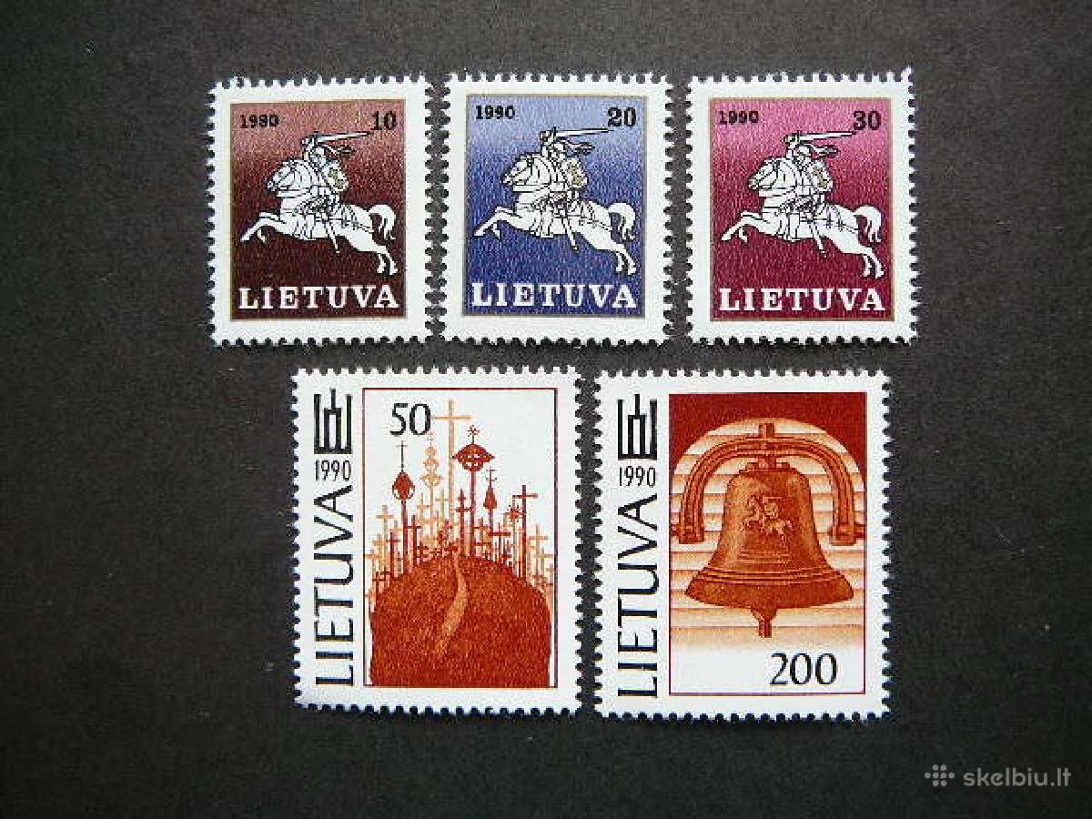 Lietuva 1991 Standartai svarus lit465s