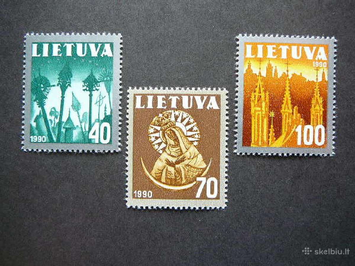 Lietuva 1991 Standartai Vaizdai svarus lit474s