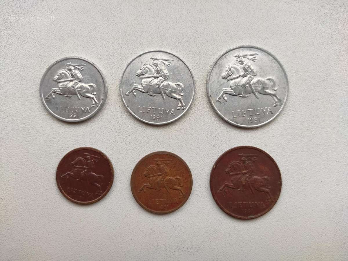 1991 metų centai - nuotraukos Nr. 2