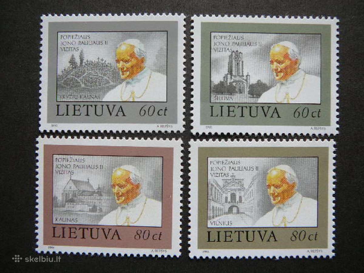 Lietuva 1993 Popiezius svarus lit533/6s