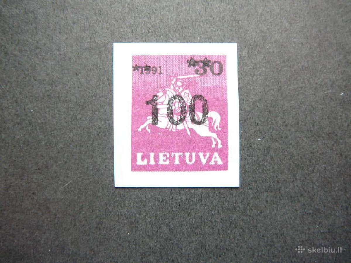 Lietuva 1993 Standartai Vytis svarus lit522s