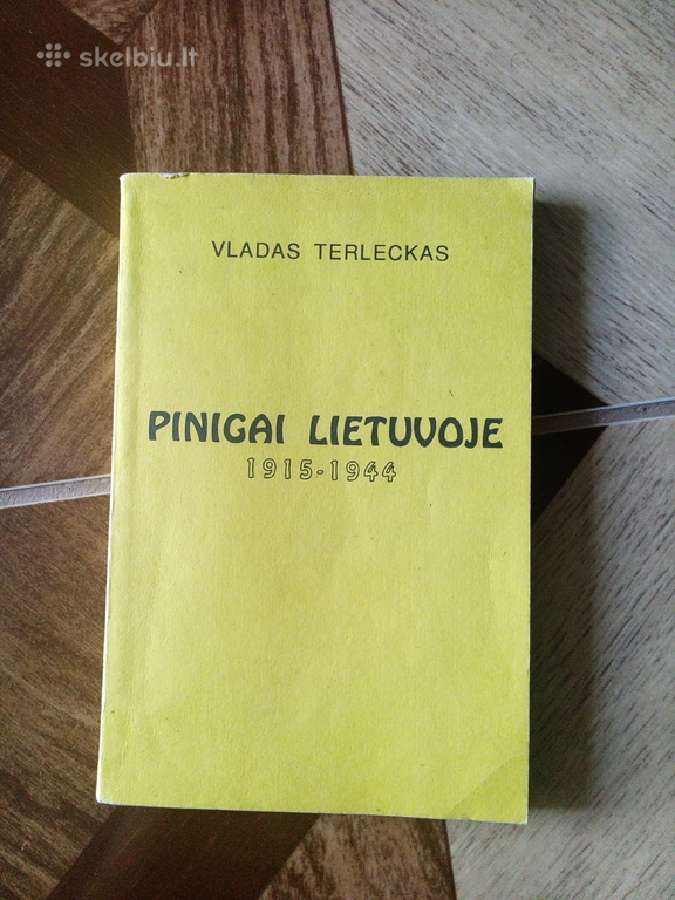 Knyga Pinigai Lietuvoje 1915-1944