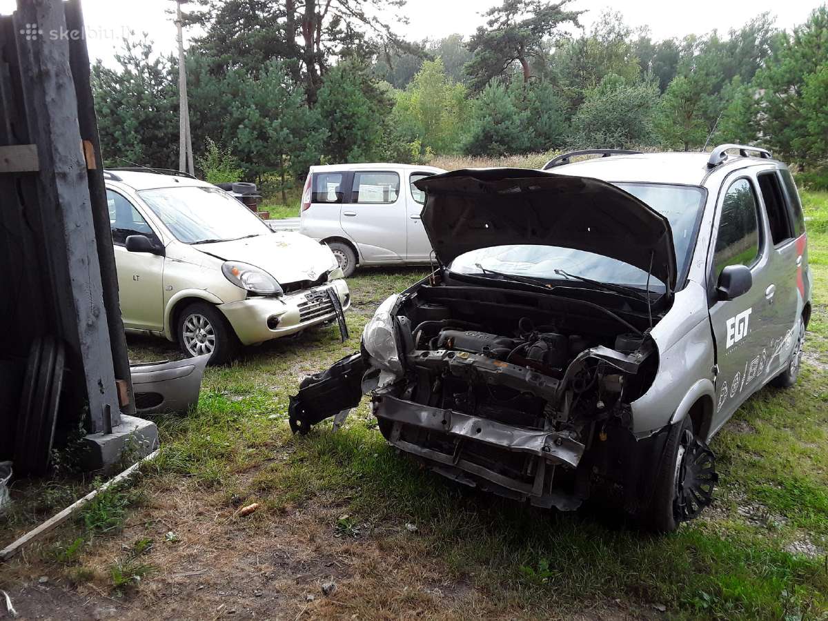 Toyota yaris verso - nuotraukos Nr. 3