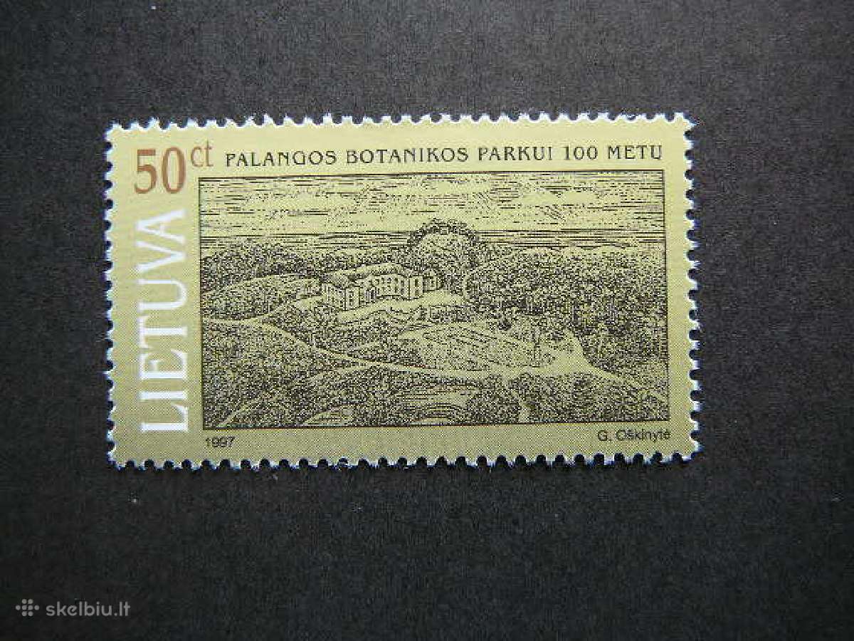 Lietuva 1997 Palanga Parkas svarus lit643s
