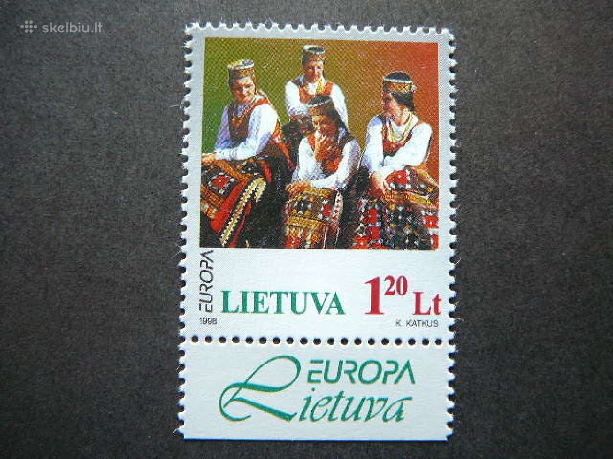 Lietuva 1998 Europa svarus lit664ps