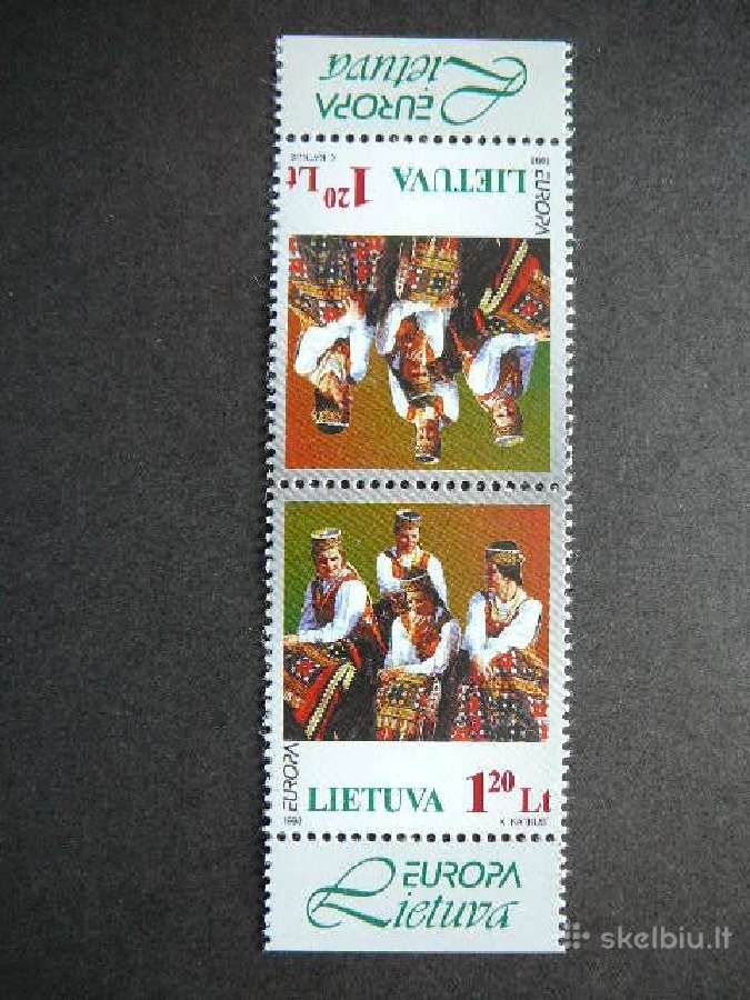 Lietuva 1998 Europa svarus tet-bes lit664tps