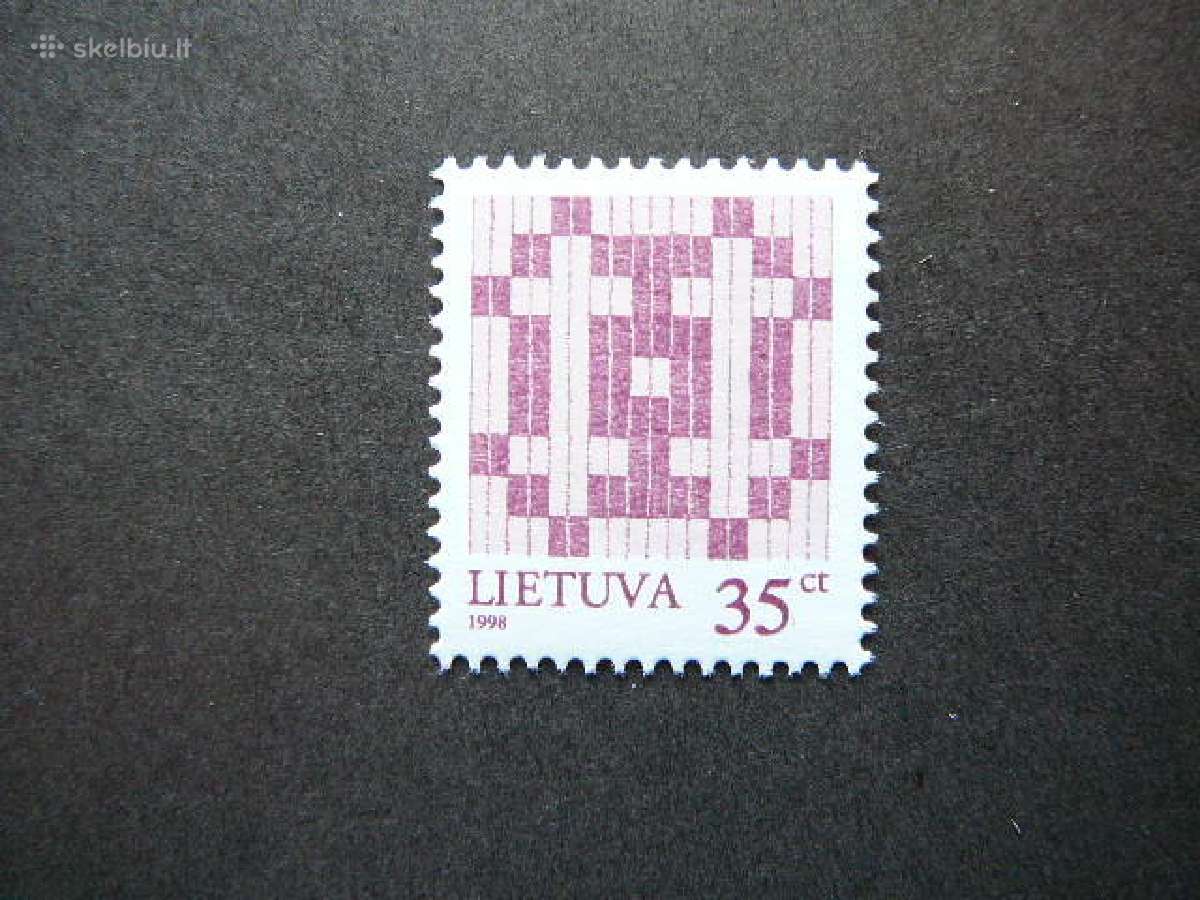Lietuva 1998 Standartai svarus lit670s