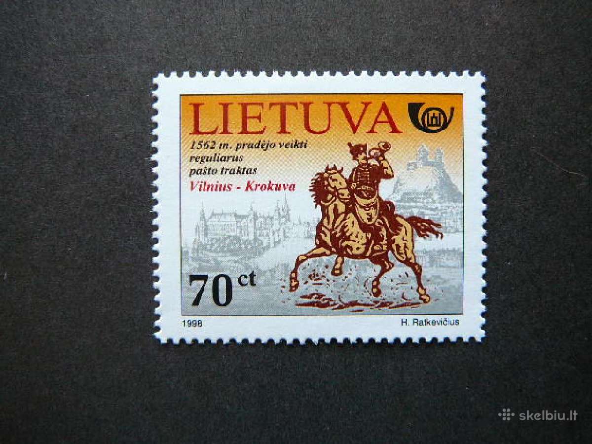 Lietuva 1998 Pastas svarus lit676s