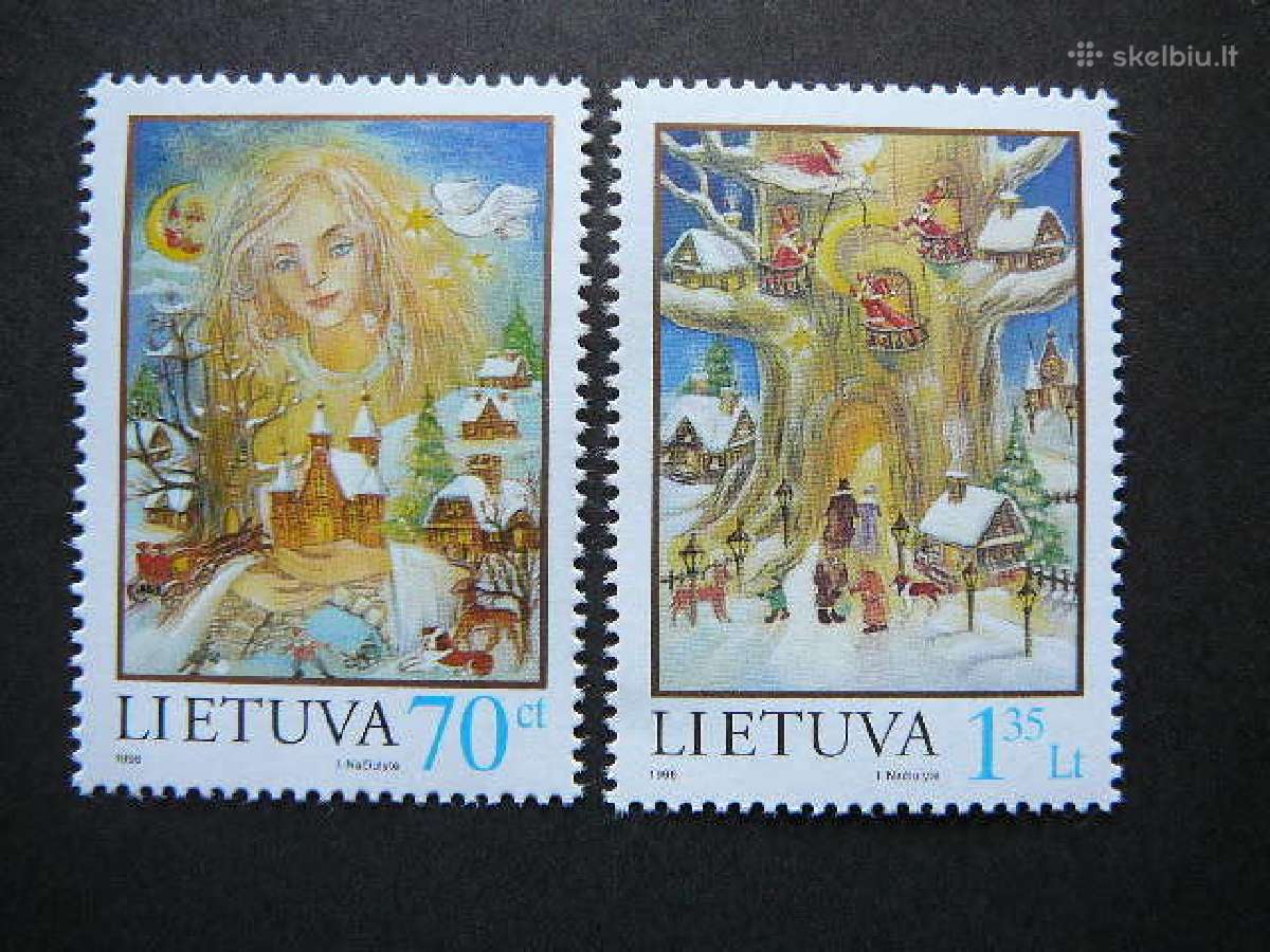 Lietuva 1998 Sv. Kaledos svarus lit680s