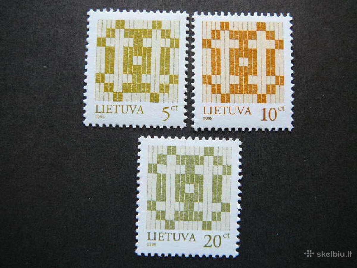 Lietuva 1998 Standartai svarus lit682s