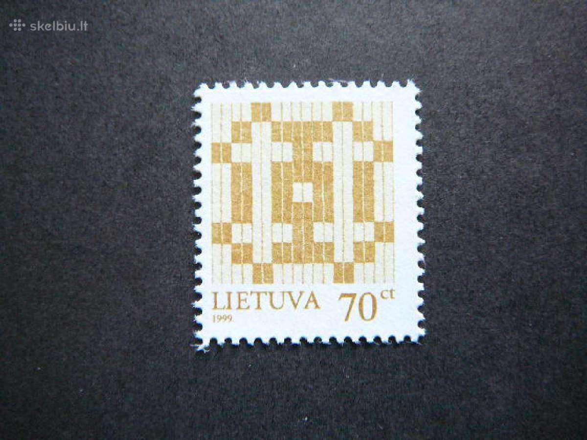 Lietuva 1999 Standartai svarus lit668iis