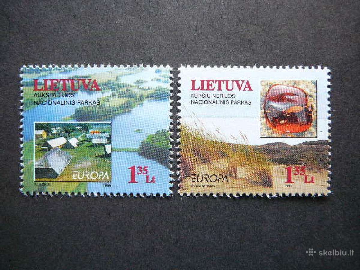 Lietuva 1999 Europa Parkai svarus lit693s