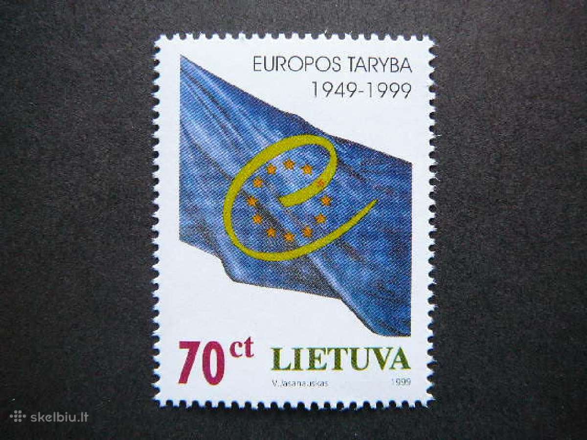 Lietuva 1999 Europos Taryba svarus lit695s