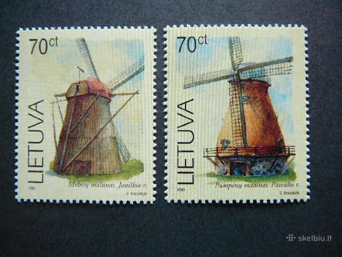 Lietuva 1999 Malunai svarus lit696/7s