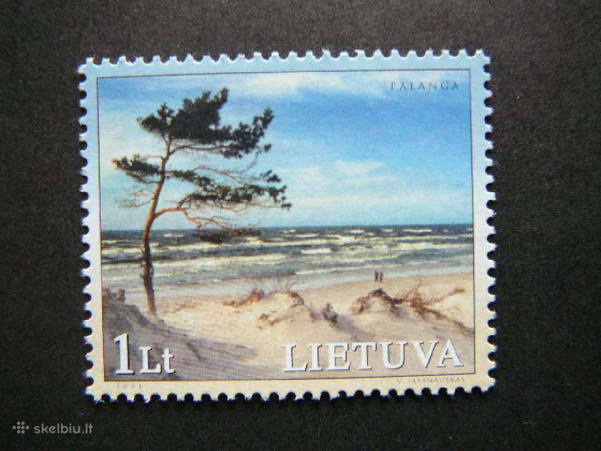 Lietuva 2001 Pajurio gamta svarus lit766s