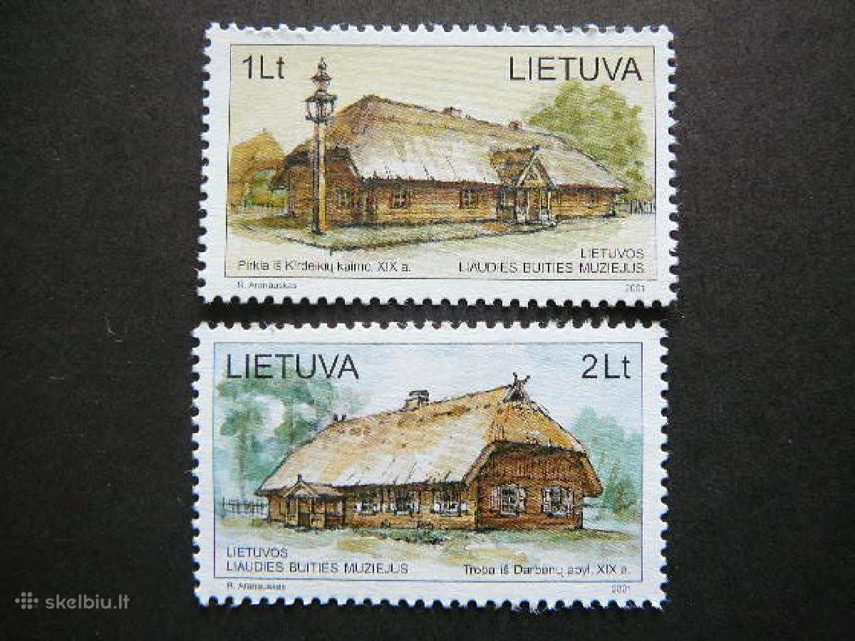 Lietuva 2001 Rumsiskes svarus lit770/1s
