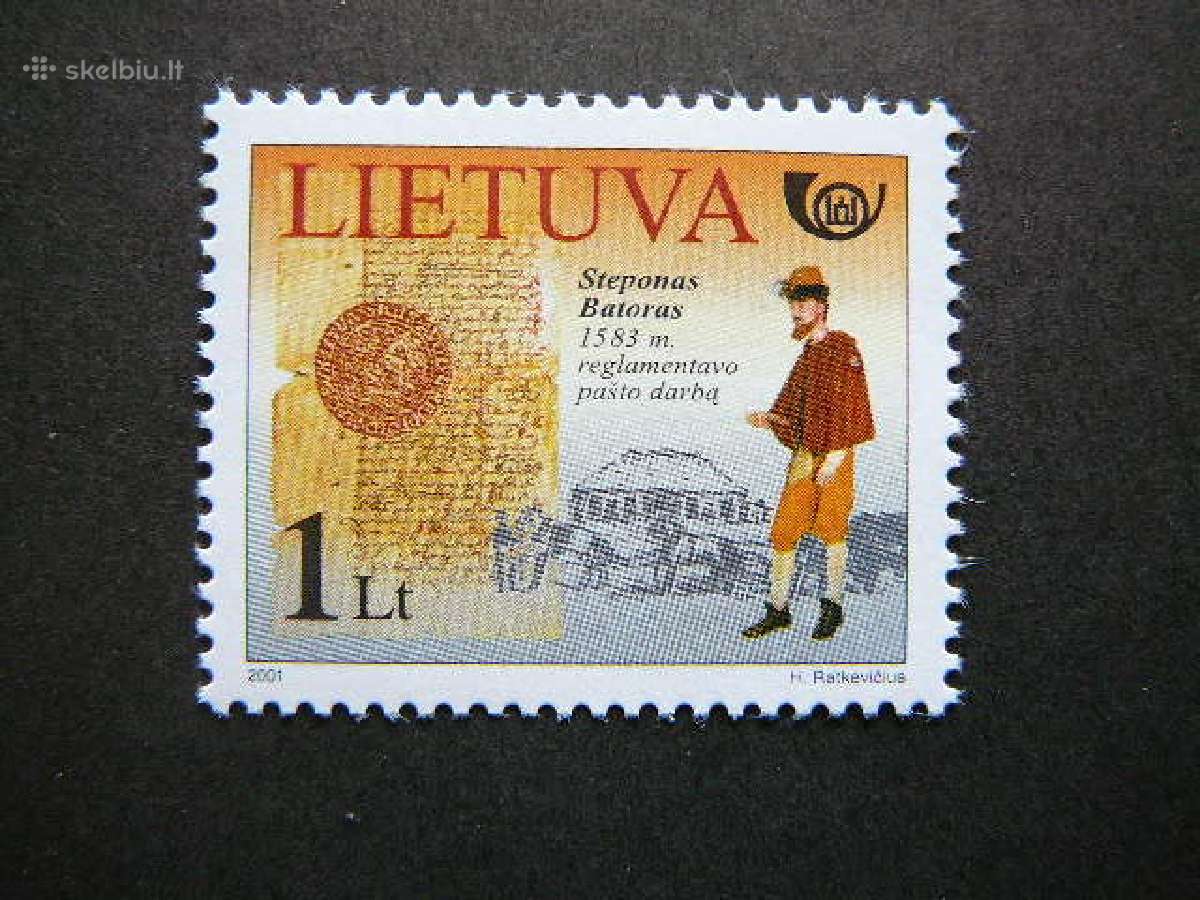 Lietuva 2001 Pastas svarus lit773s