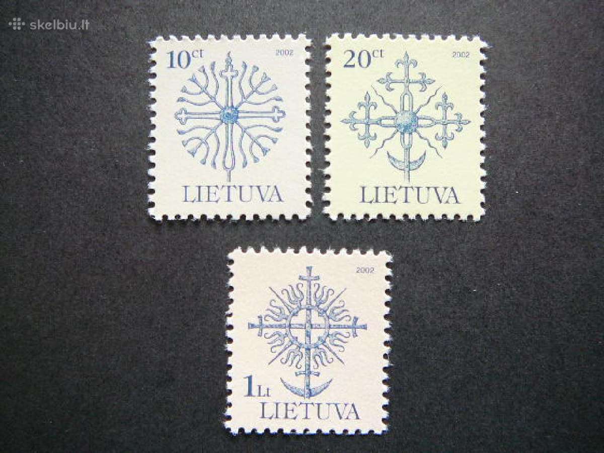 Lietuva 2002 Standartai svarus lit717iis