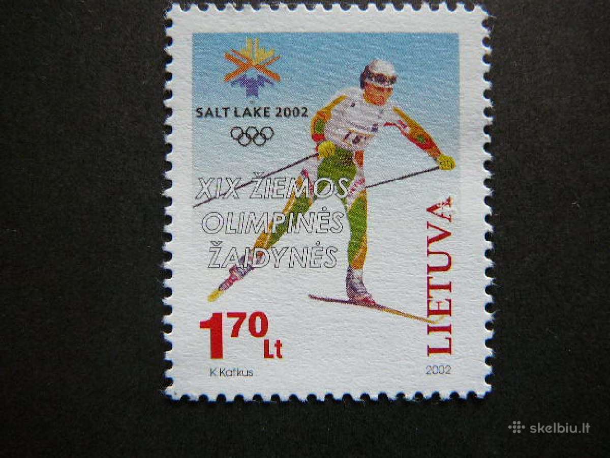 Lietuva 2002 Olimpines svarus lit780s