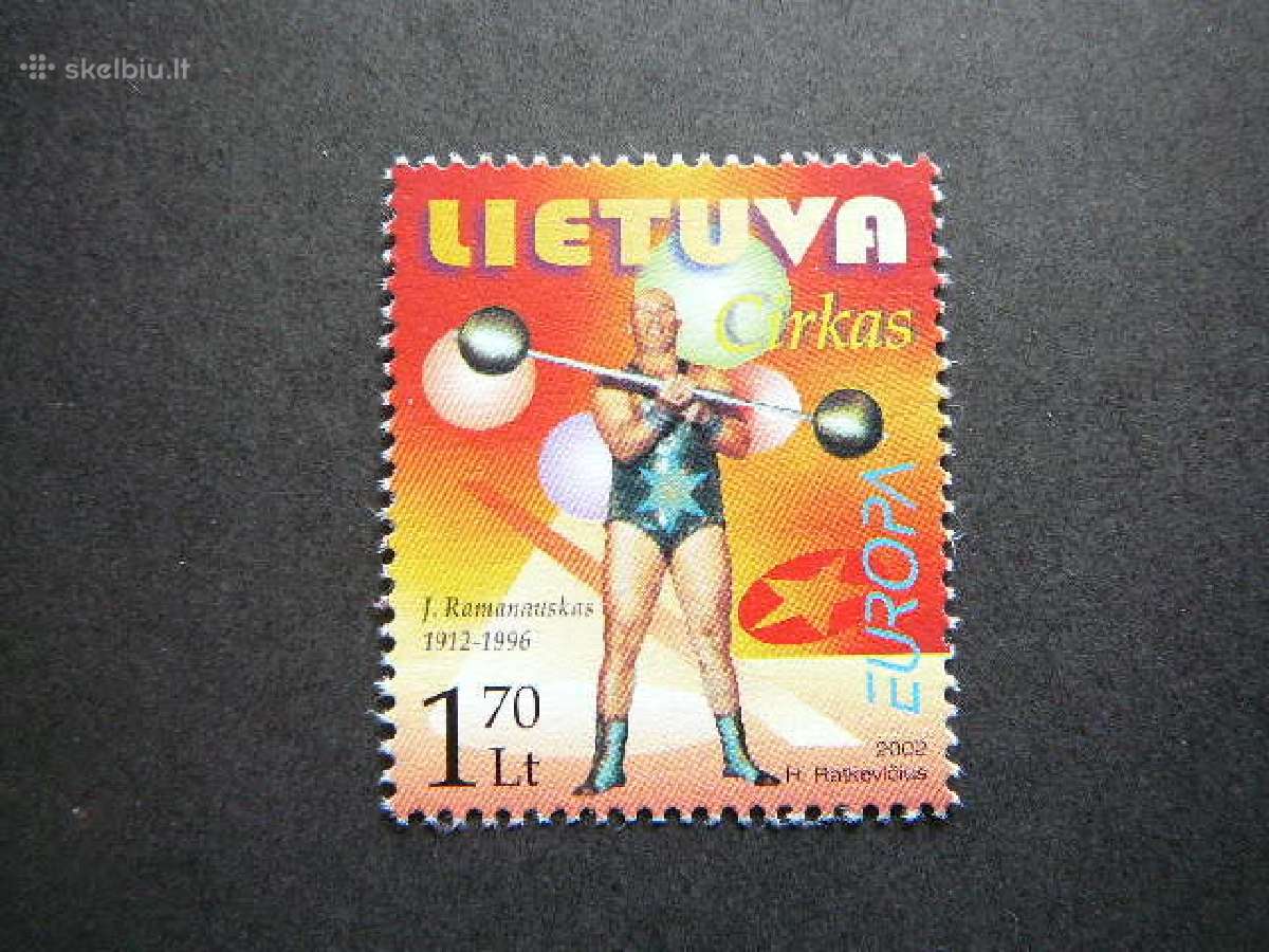 Lietuva 2002 Europa svarus lit792s