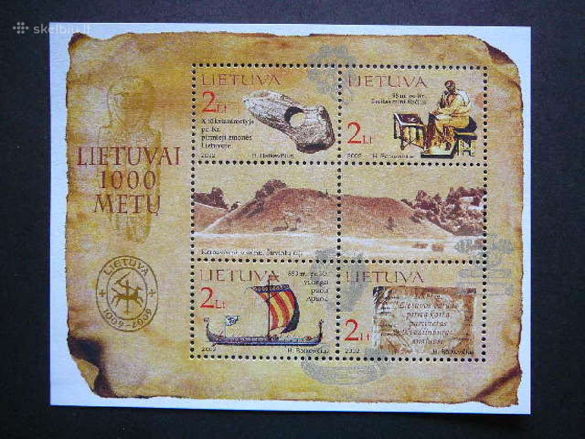 Lietuva 2002 Tukstantmetis svarus lit796s