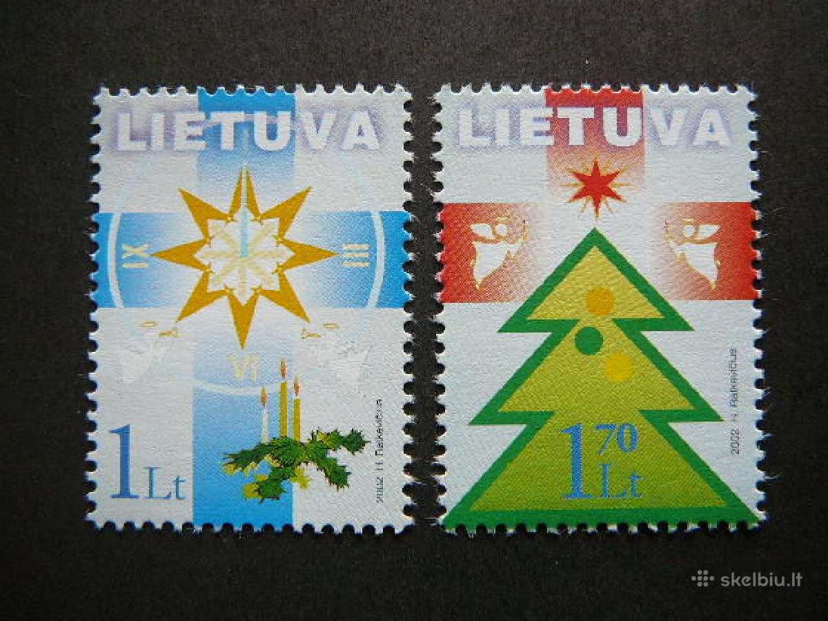 Lietuva 2002 Sventos Kaledos svarus lit804s