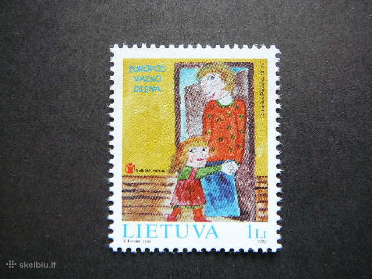 Lietuva 2002 Vaiko diena svarus lit806s