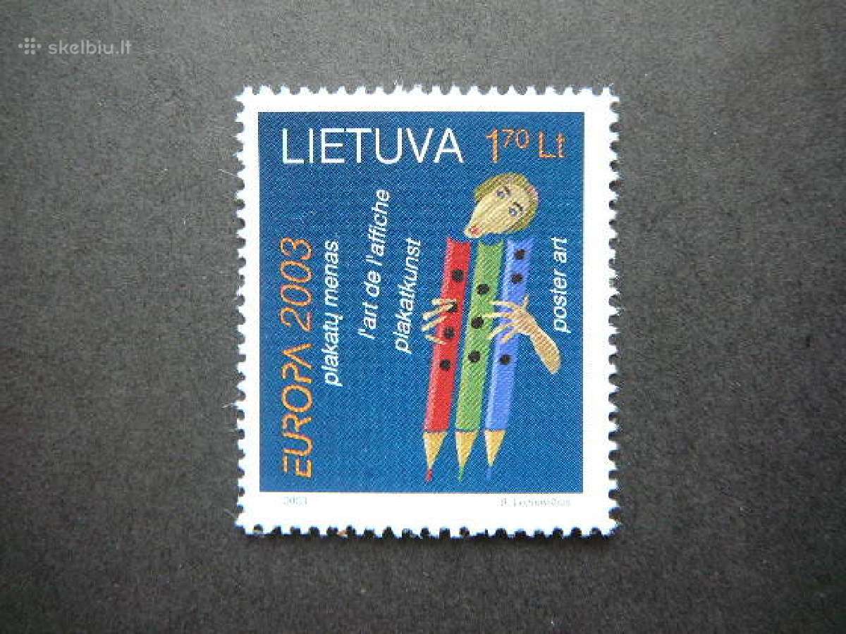 Lietuva 2003 Europa svarus lit816s