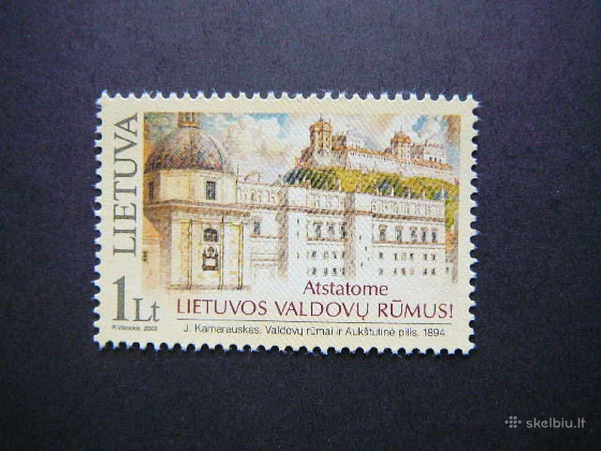 Lietuva 2003 Valdovu rumai svarus lit817s