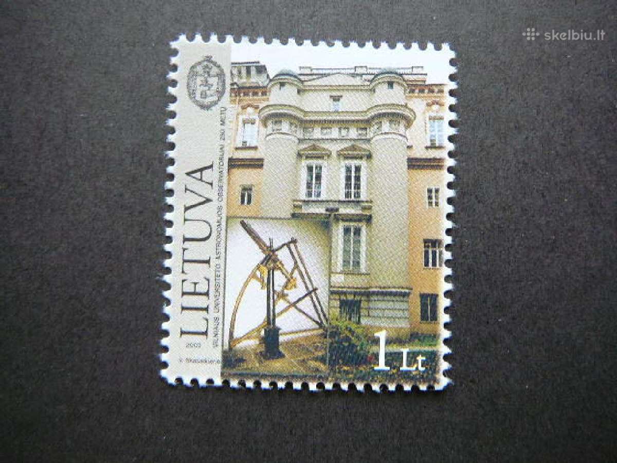 Lietuva 2003 Observatorija svarus lit818s