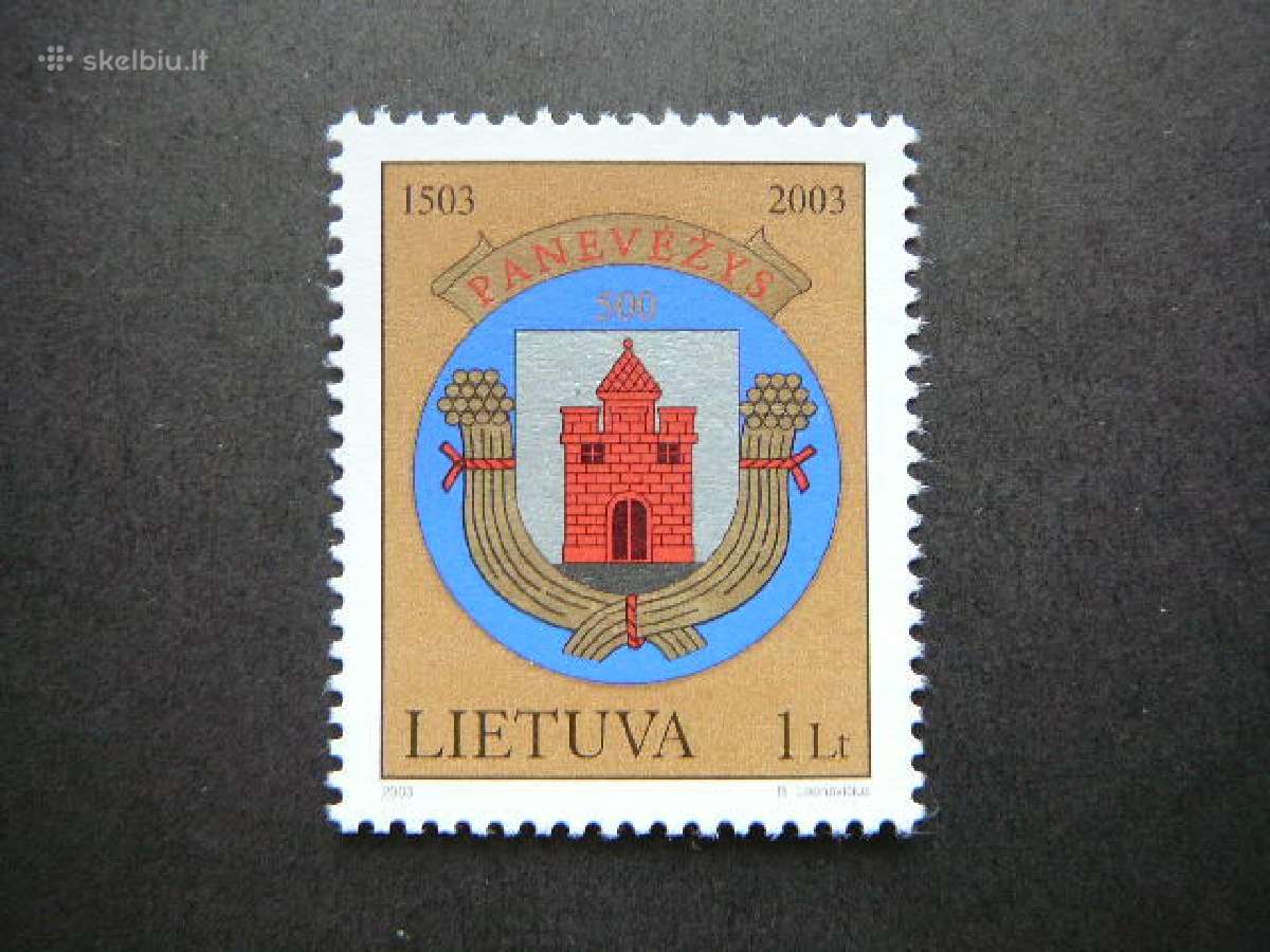Lietuva 2003 Panevezys svarus lit828s
