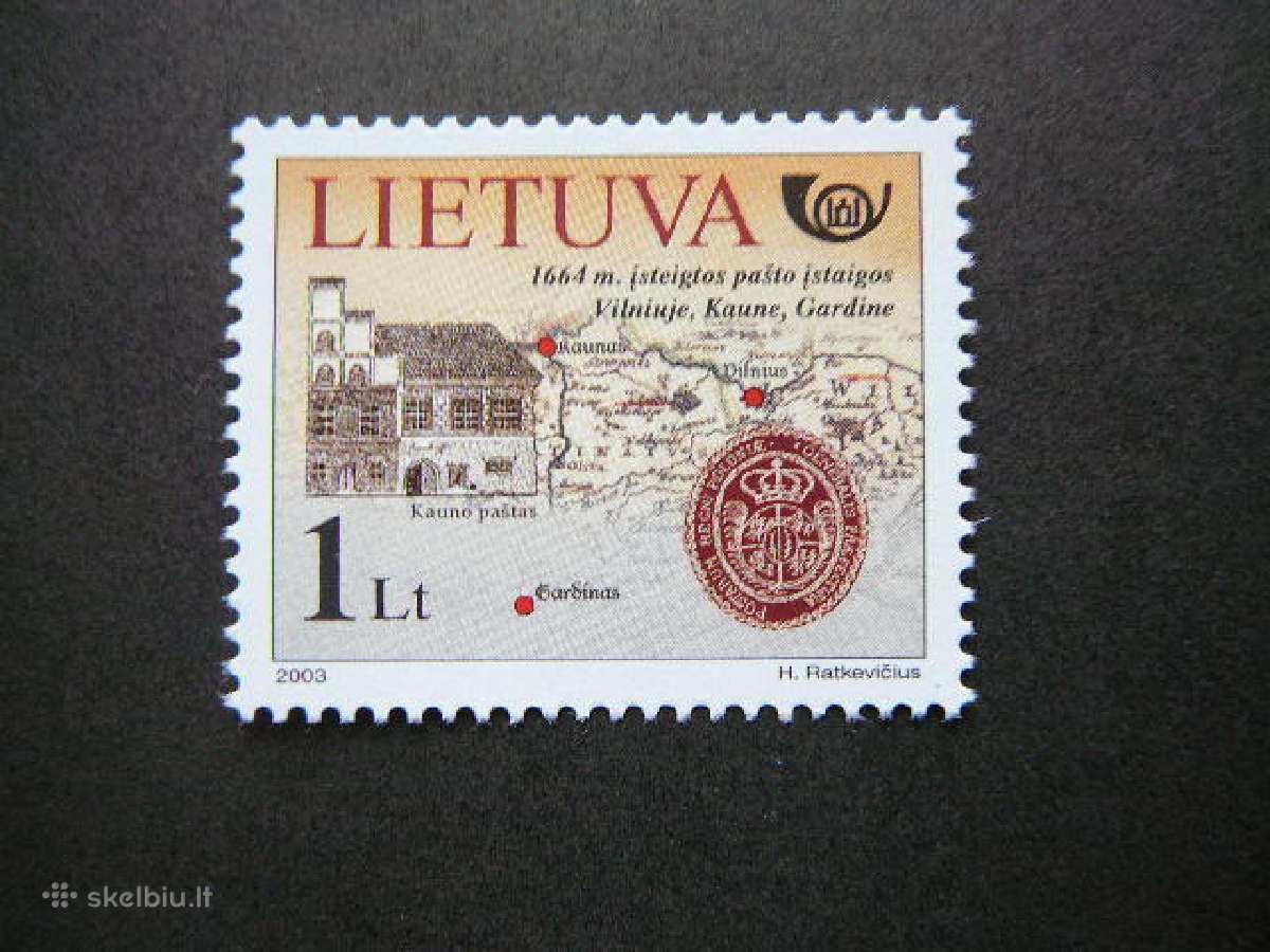 Lietuva 2003 Pastas svarus lit829s