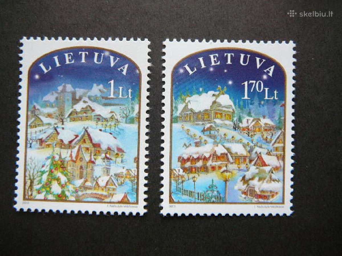 Lietuva 2003 Sv. Kaledos svarus lit830s