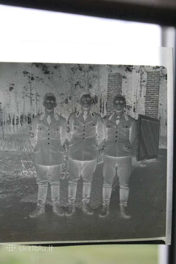 Seni originalūs Ww2 foto negatyvai 6x6 - nuotraukos Nr. 3
