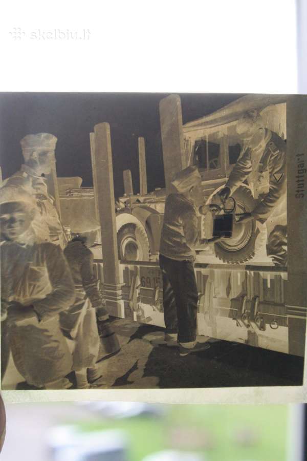 Seni originalūs Ww2 foto negatyvai 6x6 - nuotraukos Nr. 2