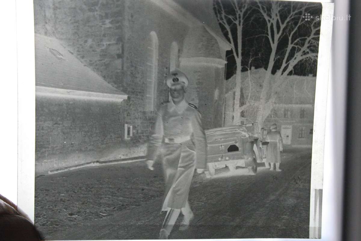 Seni originalūs Ww2 foto negatyvai 6x6 - nuotraukos Nr. 15