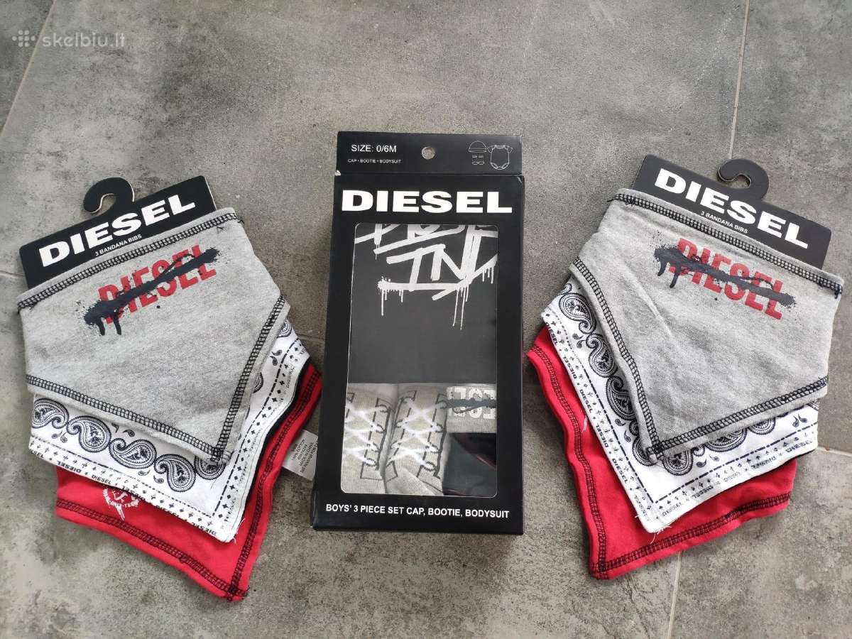 Diesel naujagimio atributai