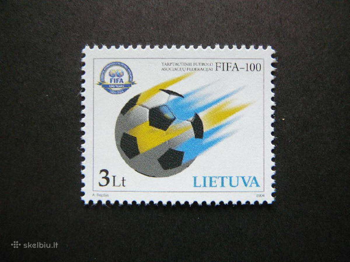 Lietuva 2004 Futbolas svarus lit847s