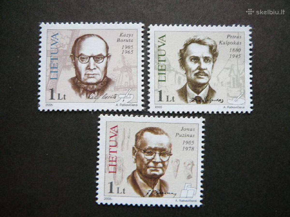 Lietuva 2005 Izymus zmones svarus lit863s