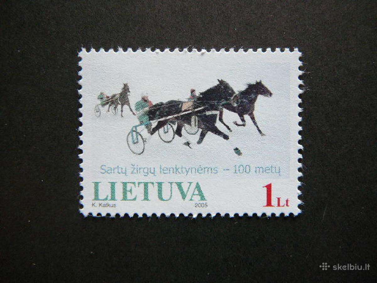 Lietuva 2005 Sartai Arkliai svarus lit868s