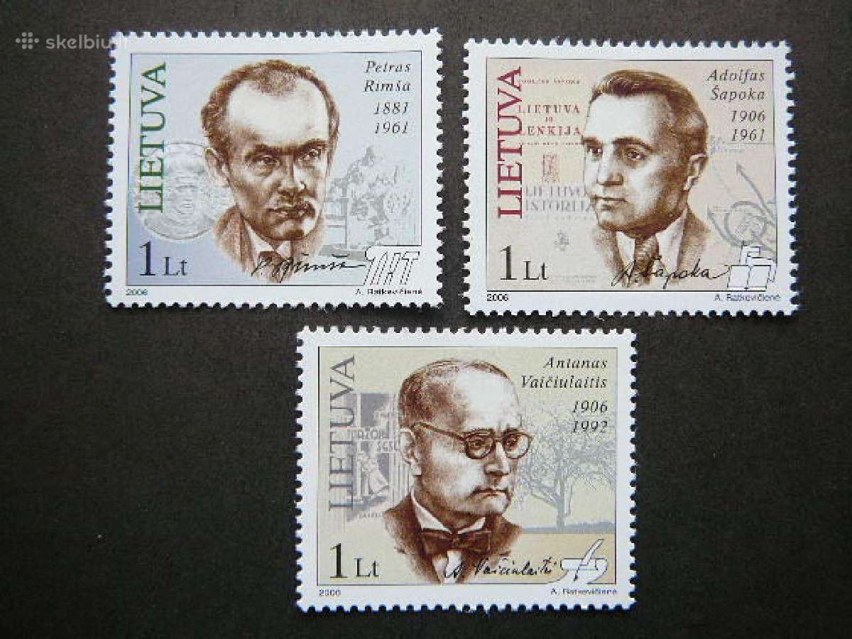 Lietuva 2006 Izymus zmones svarus lit895s