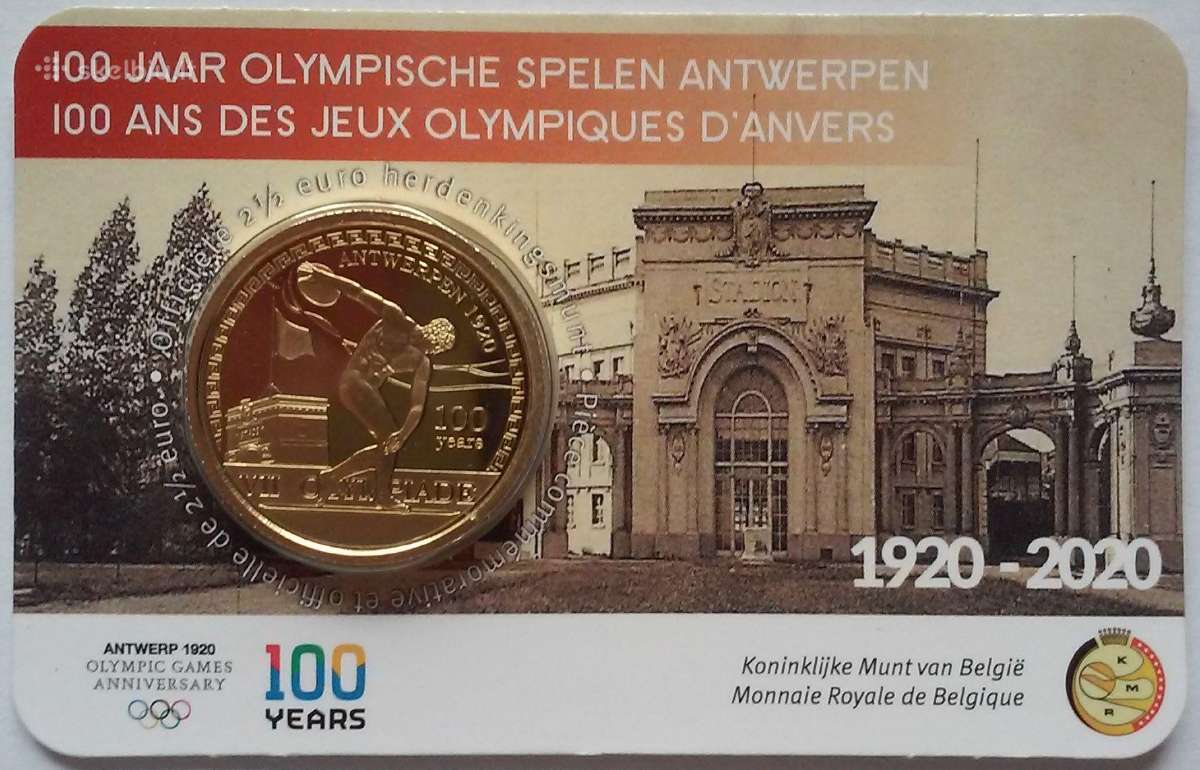 Belgijos kolekcinės 2.5€ monetos kortelėse - nuotraukos Nr. 5