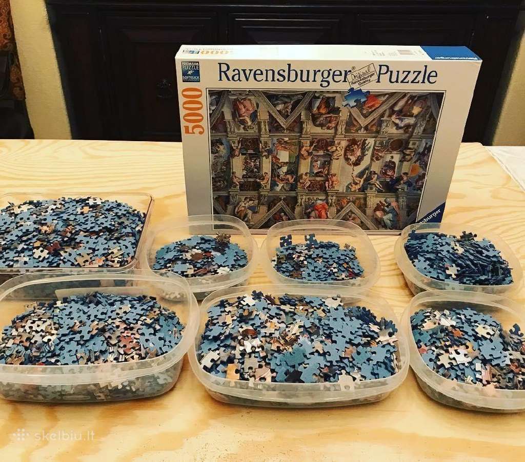 Visos Ravensburger dėlionės Puzzle vienoj vietoj! - nuotraukos Nr. 13