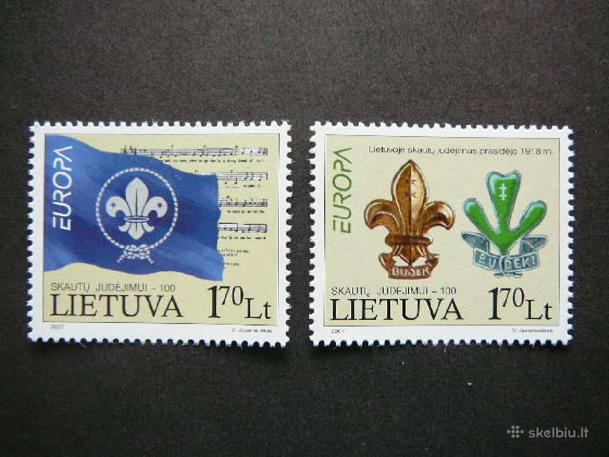 Lietuva 2007 Europa svarus lit933s